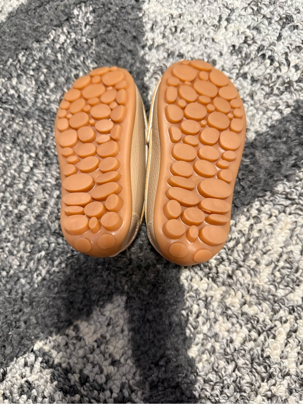 Toddler Classic Slip-On Loafers in Beige - Picture 3 of 3